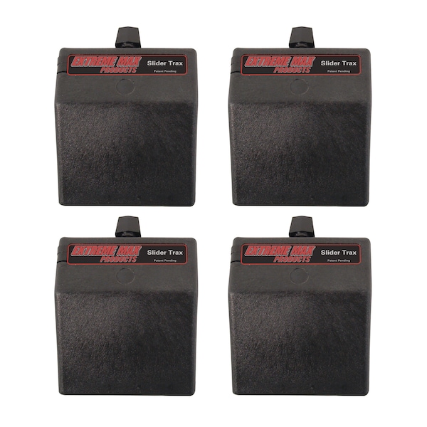 Extreme Max Extreme Max 3004.3100 Slider Trax Multi-Fit Slider Base - 45 Degree, Pack of 4 3004.3100 - main